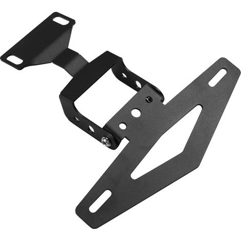 Compatible avec le cadre de plaque d'immatriculation modifié Trident 660, cadre de plaque d'immatriculation pliable et réglable, queue courte (1/5)