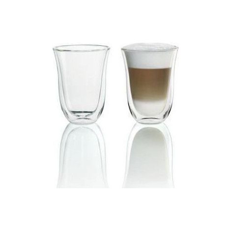 DELONGHI Lot de 2 tasses Latte Macchiato - 22 cl (1/8)