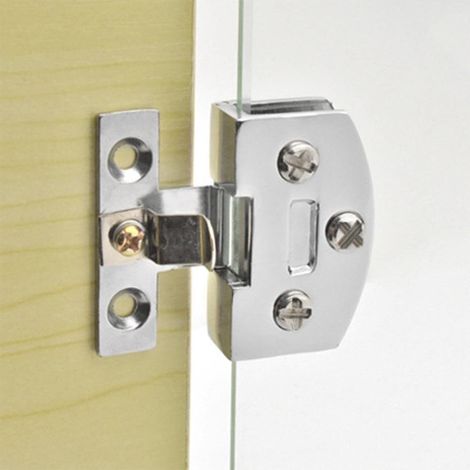 Glasscharnierklemme für Badezimmer Duschkabine Zinklegierung