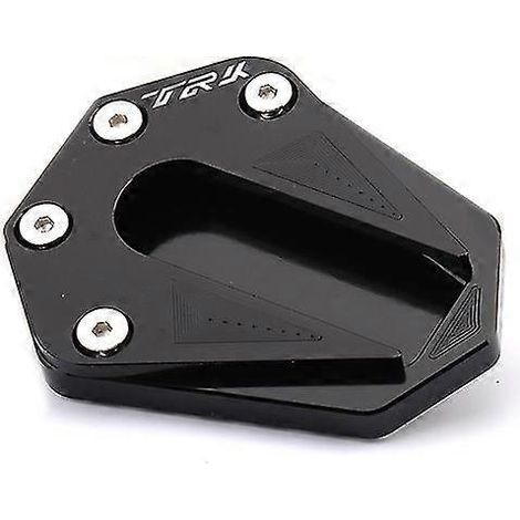 Passend für Benelli Trk502 Trk 502 20172018 Trk502x 2020 Motorrad-Fußstützenverlängerung, Seitenstützvergrößerung, Aluminium – SCHWARZES LOGO