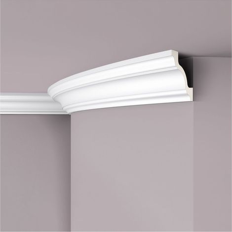 Cornice moulding NMC Z19 Flex ARSTYL Noel Marquet Flexible Moulding Decorative moulding timeless classic design white 2 m (1/4)