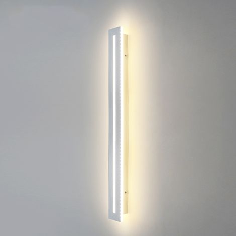 Lampe Long LED Décorative 40cm - Murale - Minimaliste - Design Idéal Chevet,Salon ou Couloir et en Acrylique Lumière Chaude (1/3)