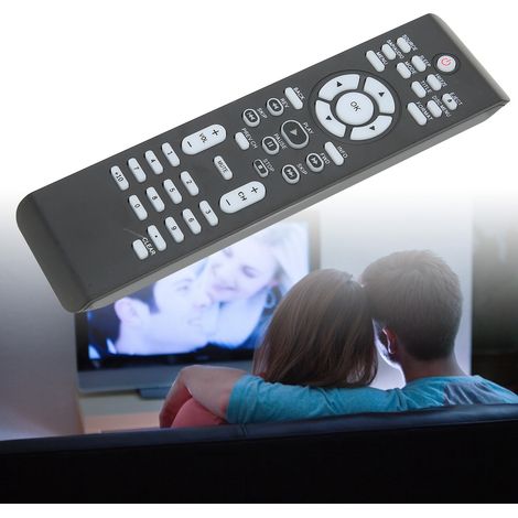 Télécommande universelle de remplacement pour téléviseurs Magnavox et Philips, compatible avec les modèles NF801UD, 19MD301B/F7, 22MD311B/F7. (1/5)
