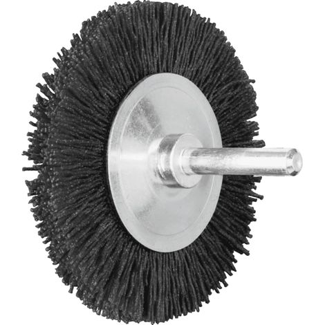 PFERD TOOLS Rundbürste ungezopft RBU Ø 70x8 mm Schaft-Ø 6 mm Keramik-Filament-Ø 0,55 mm Korn 120 10 Stk