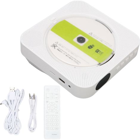 Multifunktionaler Desktop-CD-Player mit HiFi-Stereo-Lautsprechern, tragbarem Bluetooth und Timer-Funktion für den Innenbereich.