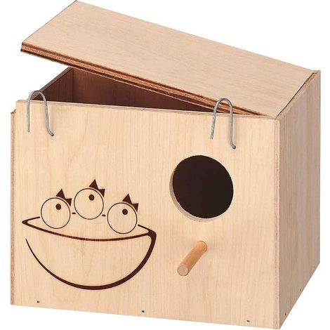 Nichoir, Nid d'Oiseau en Bois, pour l'Extérieur (1/5)
