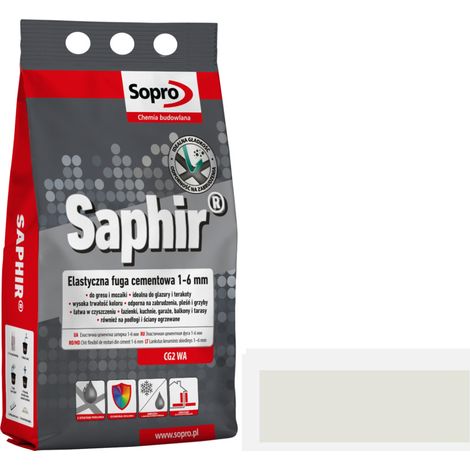 Sopro saphir fuga 16 grigio chiaro 2kg (1/3)