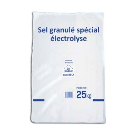 Sel spécial piscine 25 kg en granules