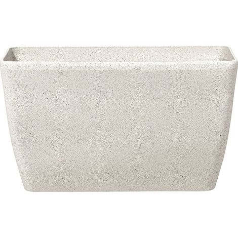 Blumenkübel BARIS 74 cm Hellbeige