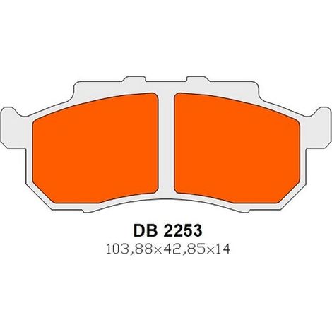 Pastillas de freno Delta 700 9 MUV Big Red Side X Side 09 477 MUV 09
