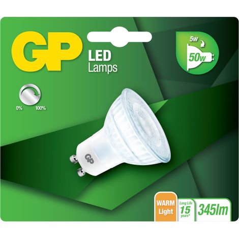 Ampoule gp Batteries led reflector gu10 dimmbar 5W 220-240