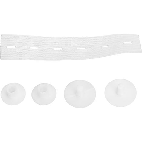 Cordon De Masque Réglable - Suspension Directe Élastique - Boucle D'extension Souple - Pour Usage Quotidien Et Sport - Lot De 2 (1/5)