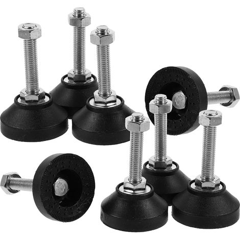Pieds de meubles réglables Unomor lot de 8 vis filetées D40 (1/5)