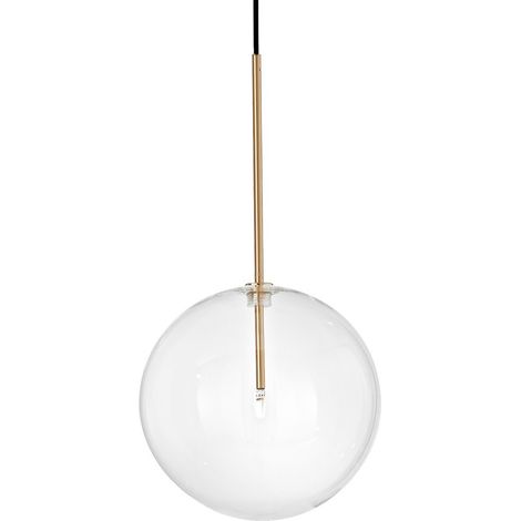 Ideal Lux EQUINOXE Plafón Colgante Globo 25cm Latón