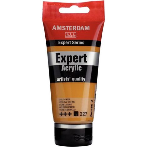 Peinture acrylique - Royal Talens - AMSTERDAM EXPERT - 75ml - Ocre Jaune - Mat