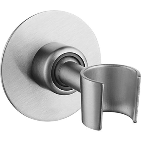 Support de douche en acier inoxydable - Support de pommeau de douche auto-adhésif, (1/5)
