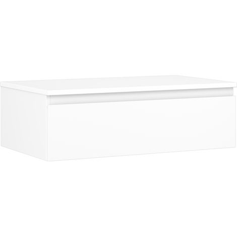 Mexen Orio armadietto da bagno sottolavabo 80 cm con piano, 1 cassetto, bianco opaco - 91A10-08023-1-BFC01 (1/5)