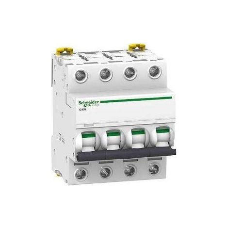 Schneider A9F75463 Circuit breaker 4P 63A curve d Acti9 ic60n