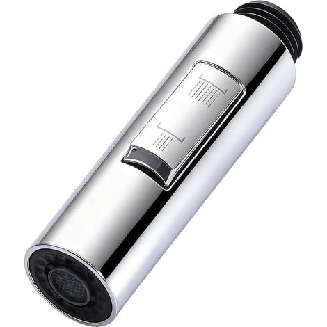 Boquilla para grifo de ducha de cocina, boquilla para grifo de fregadero, rociador extraíble con 2 modos de funcionamiento, compatible con duchas de baño, fregaderos y grifos de cocina. (1/5)