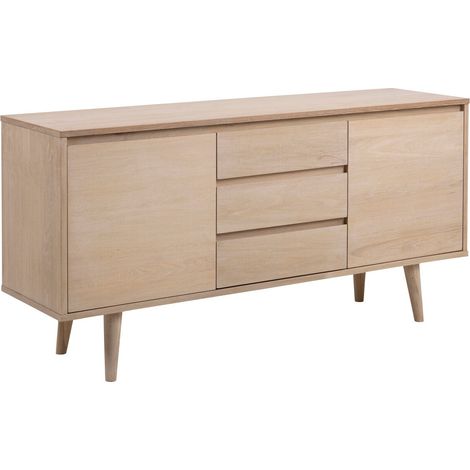 Cómoda Norsica Daltea 103 , Con cajones y puertas, Número de cajones: 3, 75x150x40cm