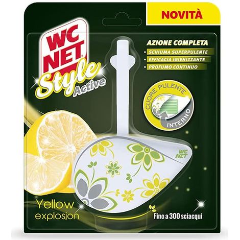 WC NET STYLE ACTIVE TAVOLETTA YELLOW EXPLOSION AD AZIONE COMPLETA (1/2)