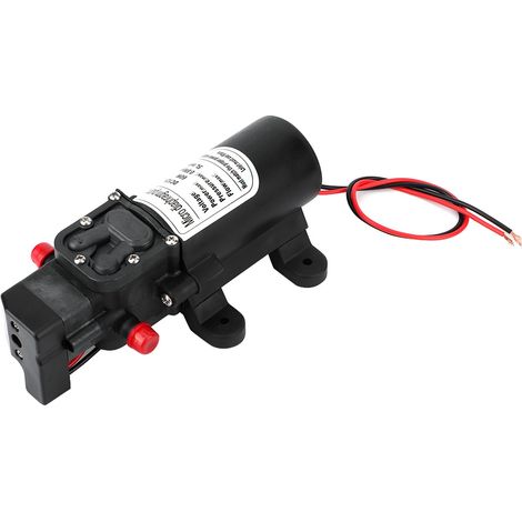 Pompe à eau micro à membrane DC 12V 60W auto-amorçante électrique forte pression pour lavage auto avec pressostat (1/5)