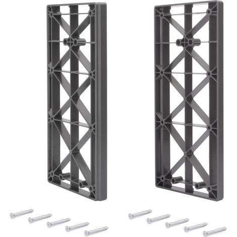 Accessoire latéral pour penderie rabattable pour armoire Sway, Plastique, Titane (1/5)