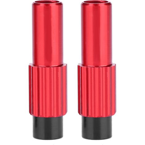 1 paire de capuchon de régulateur pour câble de frein et de vitesse de vélo, connecteur de ligne (rouge) (1/5)