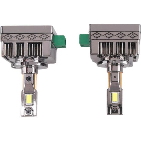 D3S LED-Lampe für Xenon-Scheinwerfer, Aluminium-Kühlkörper, Wärmerohr und galvanisiertes Gehäuse (1/5)