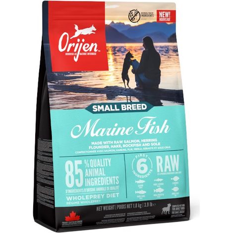ORIJEN Peces Marinos de Razas Peque帽as para Perros Peque帽os 1.8kg