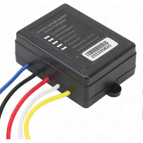 Drahtlose Fernbedienung für 12V/24V-Seilwinden, schnelle Reaktionszeit, 15 Meter Reichweite, präzise mit Empfänger, geeignet für LKWs, ATVs und SUVs. (1/5)