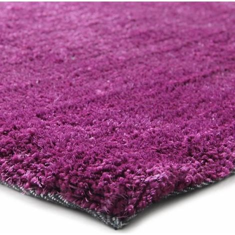 BEST OF - Tapis poils longs toucher laineux violet 160x230 (1/4)