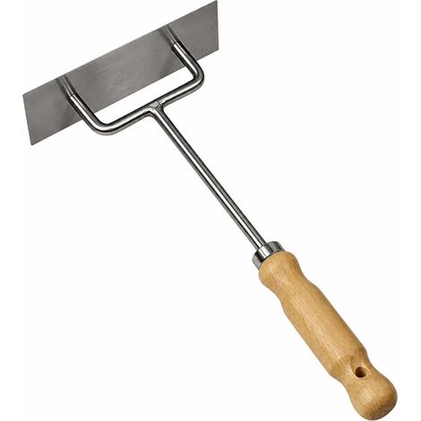 Racloir pour entretien poulailler et clapier 34 cm lame 6X16 cm (1/2)
