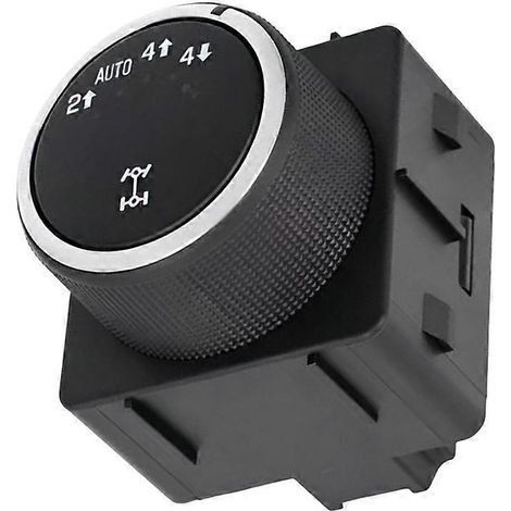 Bouton de sélecteur de boîte de transfert 15913724 pour Chevrolet Silverado, Tahoe, Suburban, Avalanche, GMC Sierra et Yukon (2008-2014) (1/5)