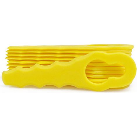 Lame De Rechange Pour Débroussailleuse - 100 Pièces - Double Dentée - Compatible Avec Modèles RAC155 RAC157 RAC158 (1/5)