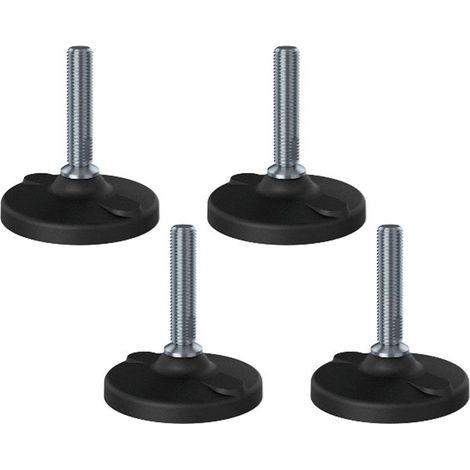 Nivellierfuß - NGI - M16x70x100mm - Kunststoff - Selbstentwässernd - Set von 4