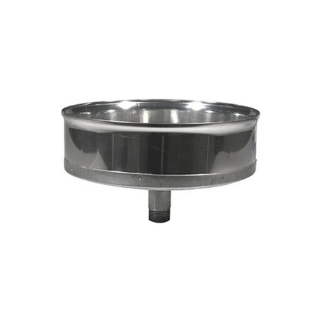 TAPPO CHIUSURA ACCIAIO CON SPURGO- Diam. 120- DK- pezzi 1