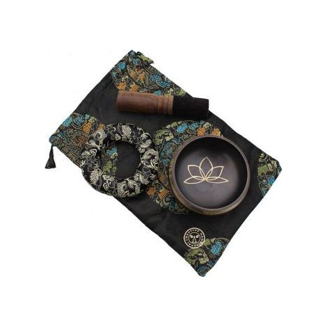 Ensemble de bols chantants fleur de lotus- Vendu par 1 (1/4)