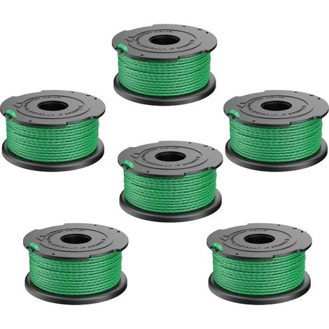 Bobine De Rechange - Ligne De Tonte En Nylon 0 2 Mm - Pour Tondeuse À Gazon Et Débroussailleuse - 6 Unités (1/5)