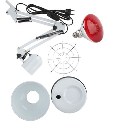 Lampe chauffante infrarouge électrique pour massage corporel, soulagement des douleurs musculaires, appareil de soins de santé avec prise UE (1/5)