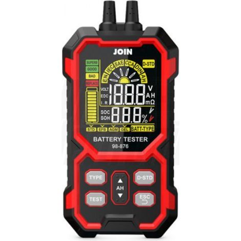 Alpha elettronica tester per batterie al piombo 12v-24v 98-876 (1/4)