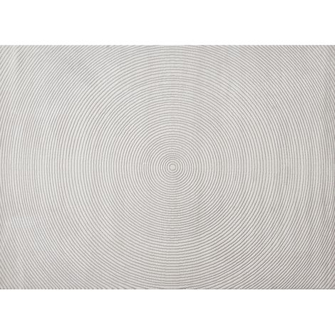 Tapis beige a motifs circulaires 160 x 230 cm bodrum 204495806