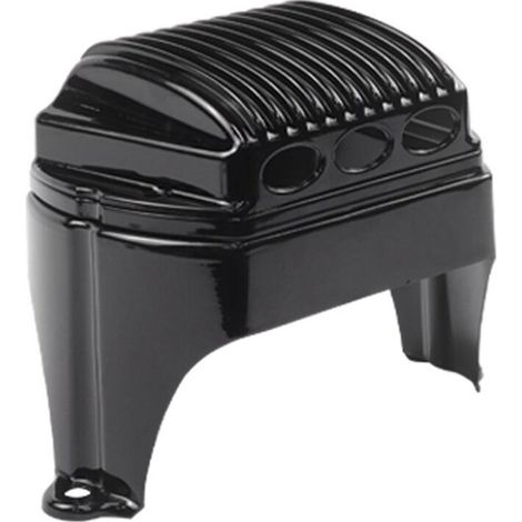 Cubierta del regulador de voltaje para motocicleta Davidson Electra Glide Road Glide Road King Street Glide Modificada Decorativa, B (1/2)
