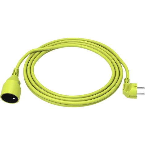 Rallonge électrique RS PRO 20m, 1 prise prises FR 2P+T, 250V 16A, IP20 ( Prix pour 1 )