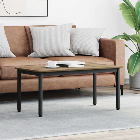 Couchtisch Kunsthandwerk Eiche 100 x 50 x 45 cm Holzwerkstoff