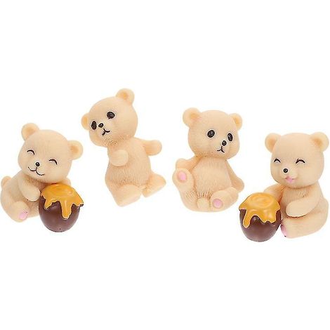 6 Mini-Bärenmodelle
