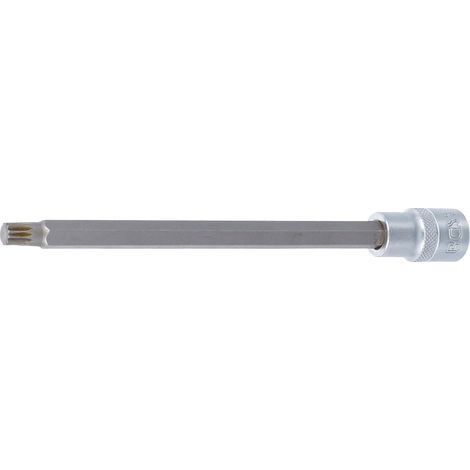 BGS Bit-Einsatz Lunghezza 200 mm Attacco quadro interno 12,5 mm (1/2") Poligonale interna (per XZN) M9 - 9352 (1/2)