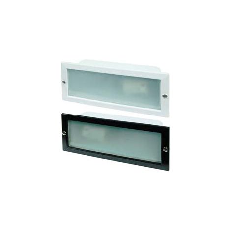 FARETTI A INCASSO RETTANGOLARI IN ALLUMINIO PER ESTERNO   mm.234x100x80h.
