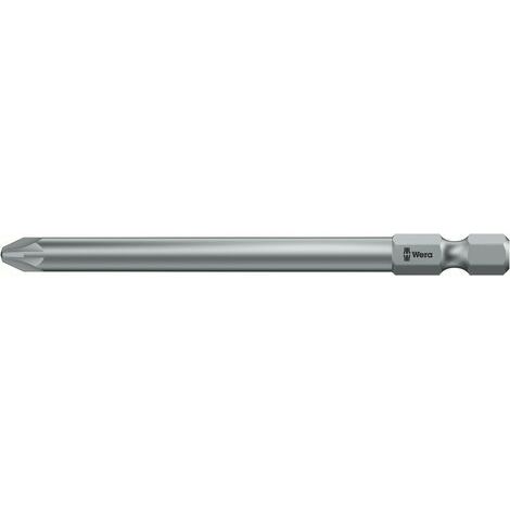 Embout cruciforme PZ 3 Wera 05060041001 Acier à outils allié, extra-rigide Forme (embouts): F 6.3 1 pc(s) C56375 (1/3)