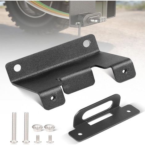 Support de montage pour faisceau de câbles de remorque, support pour connecteur de prise de remorque, compatible avec les connecteurs plats standard à 4 broches (1/5)
